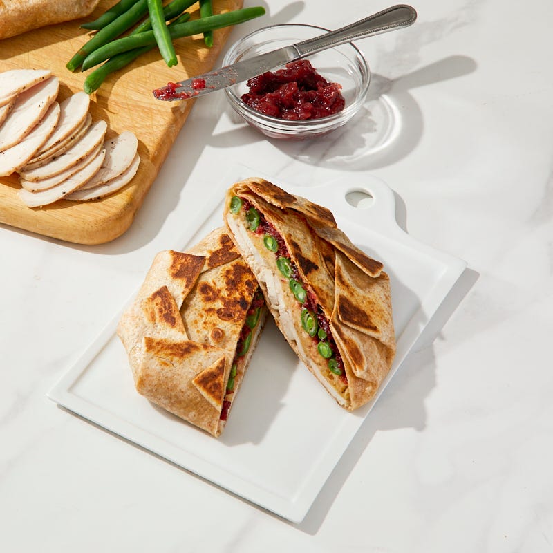 Photo of Thanksgiving leftovers crunch wrap by WW