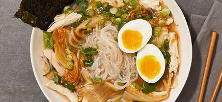 Ramen noodle bowl by Millie Peartree
