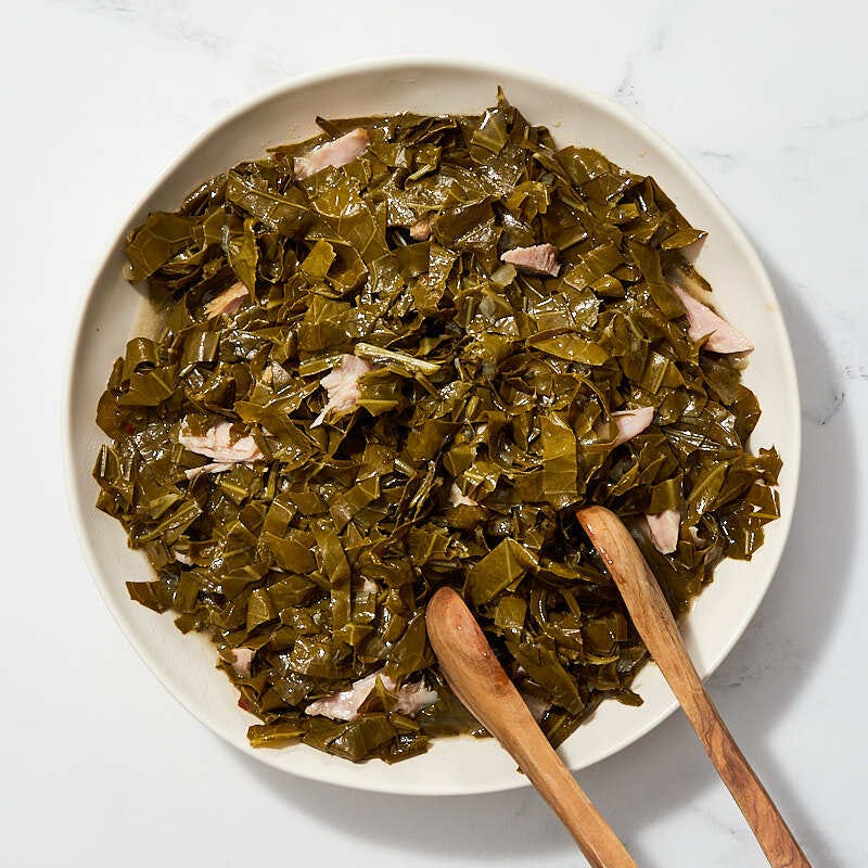 Low-country collard greens by Millie Peartree