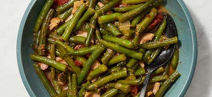 Southern Green Beans with Smoked Turkey by Millie Peartree