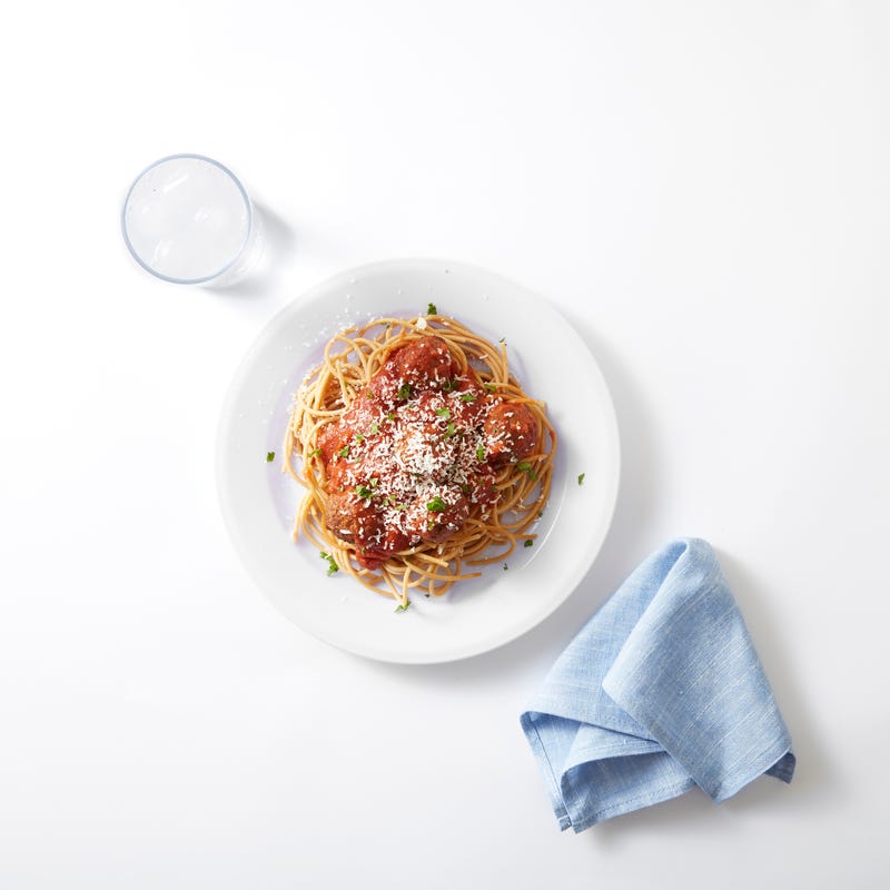 Pasta met gehaktballetjes