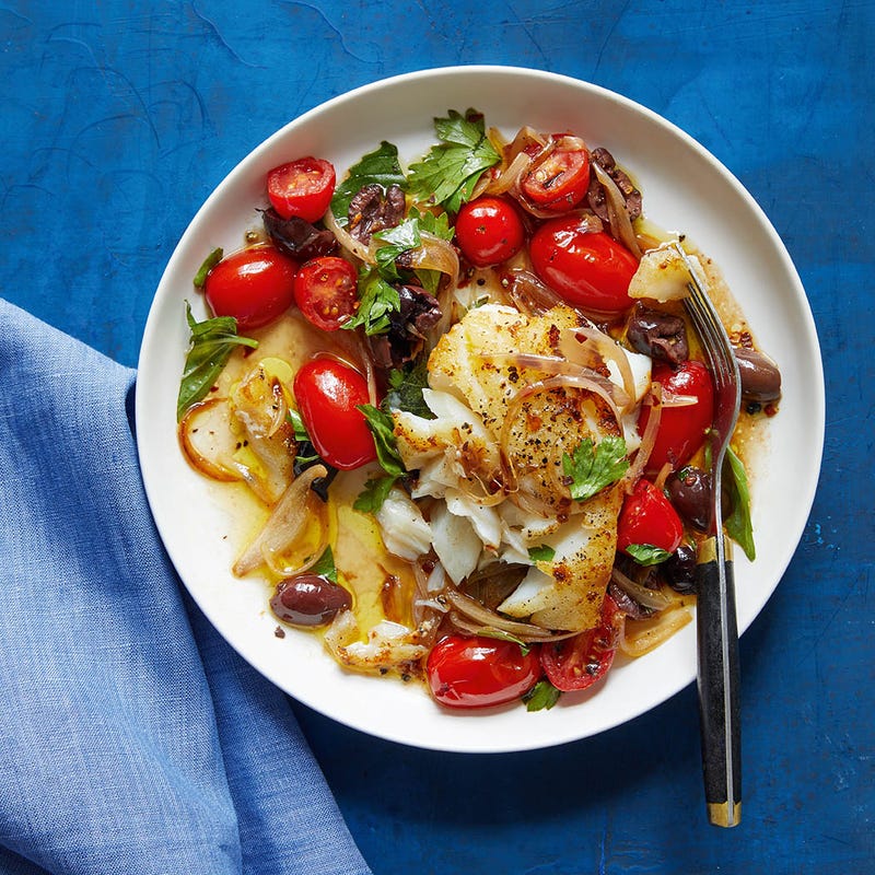 Photo of Sautéed cod with tomatoes & olives by WW