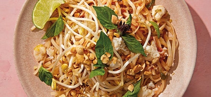 Quick Crab Pad Thai