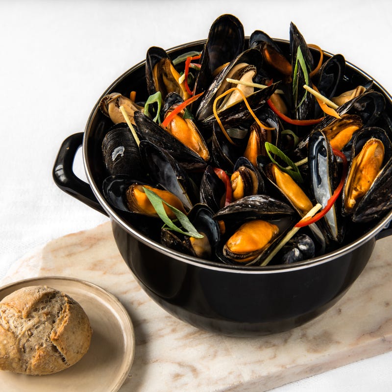 Foto van Aziatische mosselen door WW