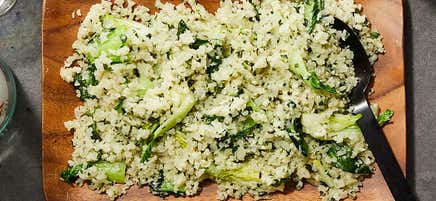 Bok choy cauliflower rice by Daphne Oz