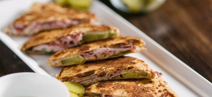 Monte Cristo quesadilla