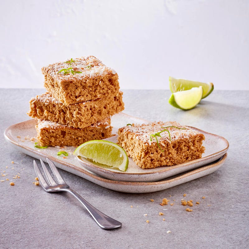 Kokos-Limettenschnitten