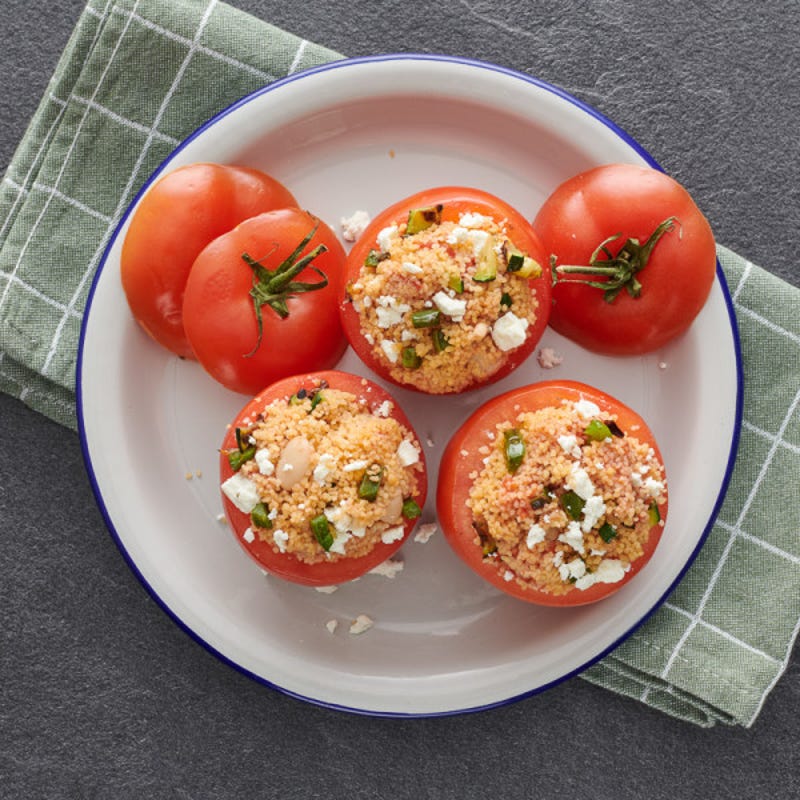 Photo de Tomates farcies au couscous par WW
