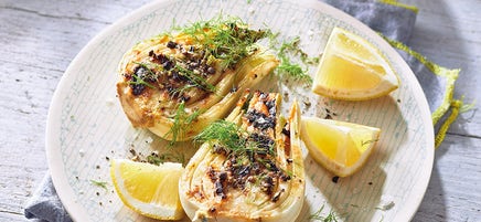 Gegrillter Miso-Fenchel