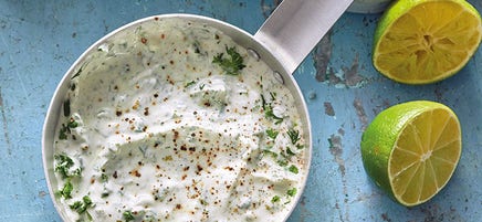 Joghurt-Limetten-Dip