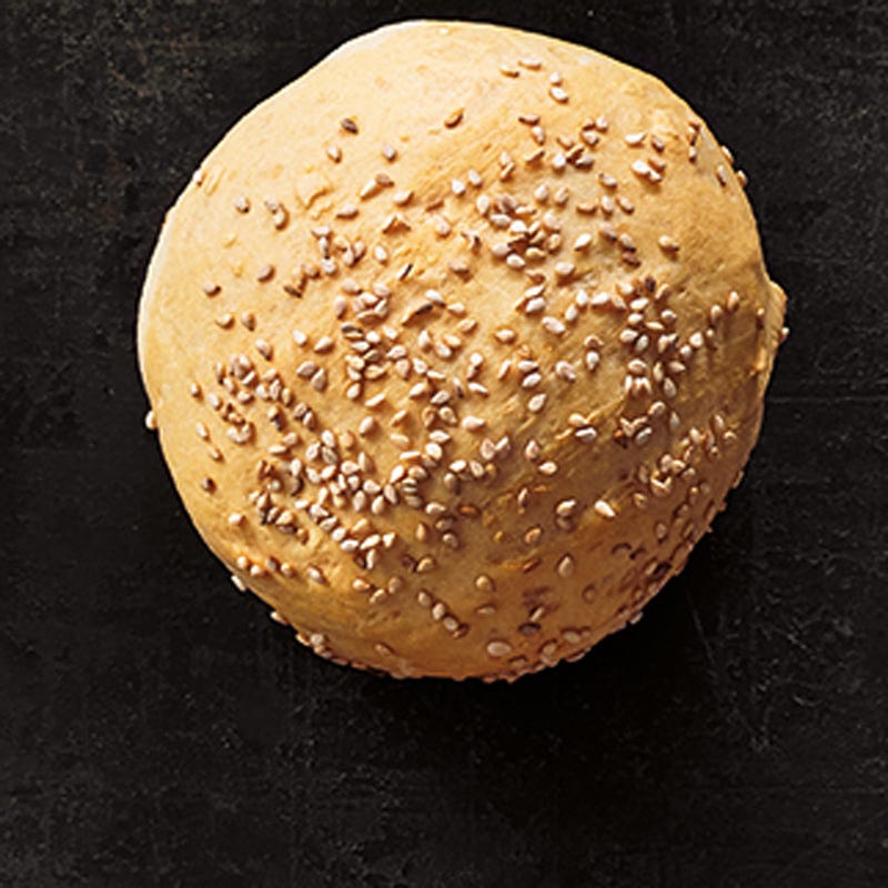 Burgerbrötchen mit Sesam