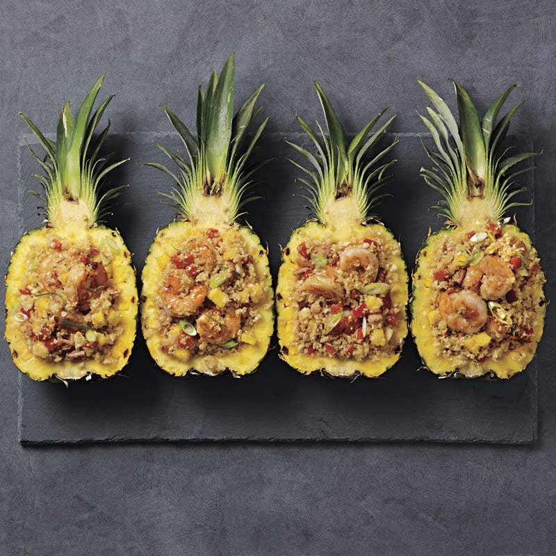 Hawaiian pineapple bowls