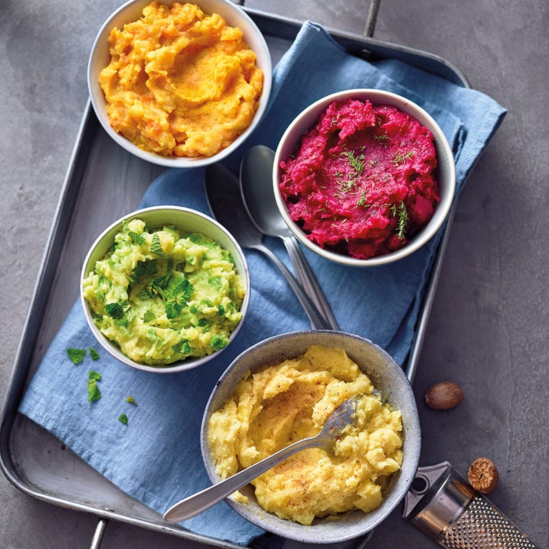 Foto van Aardappel-bietenpuree door WW