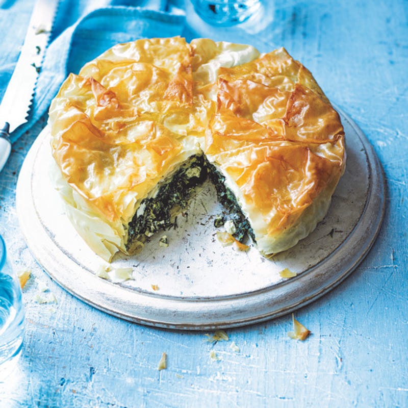 Photo de/du Tourte aux épinards et à la feta par WW