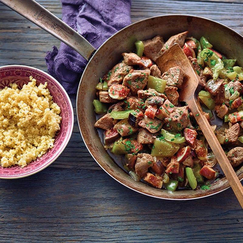 Foto van Lamspannetje met vijgen door WW