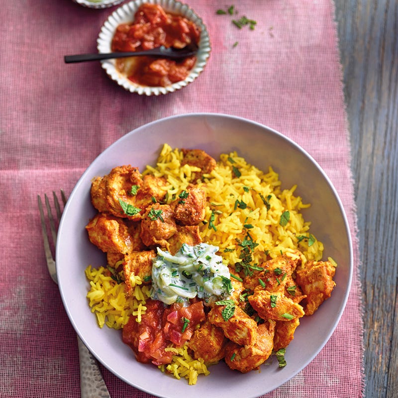 Foto van Tandoori kip met tomatenrelish door WW
