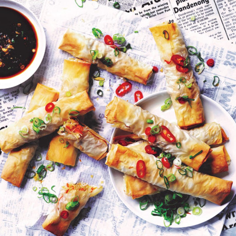Photo de/du Nems végétariens (en pâte filo) par WW
