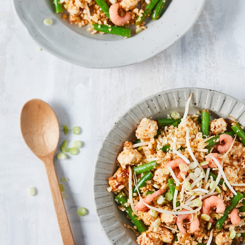 Foto van Nasi goreng met bloemkoolrijst door WW
