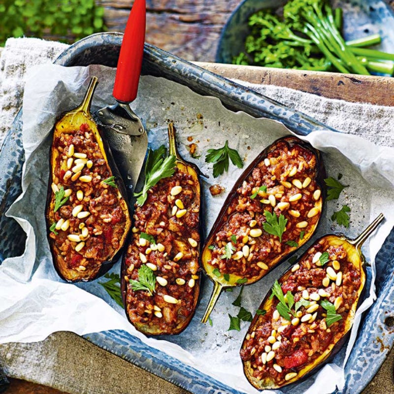 Photo de/du Aubergines farcies par WW