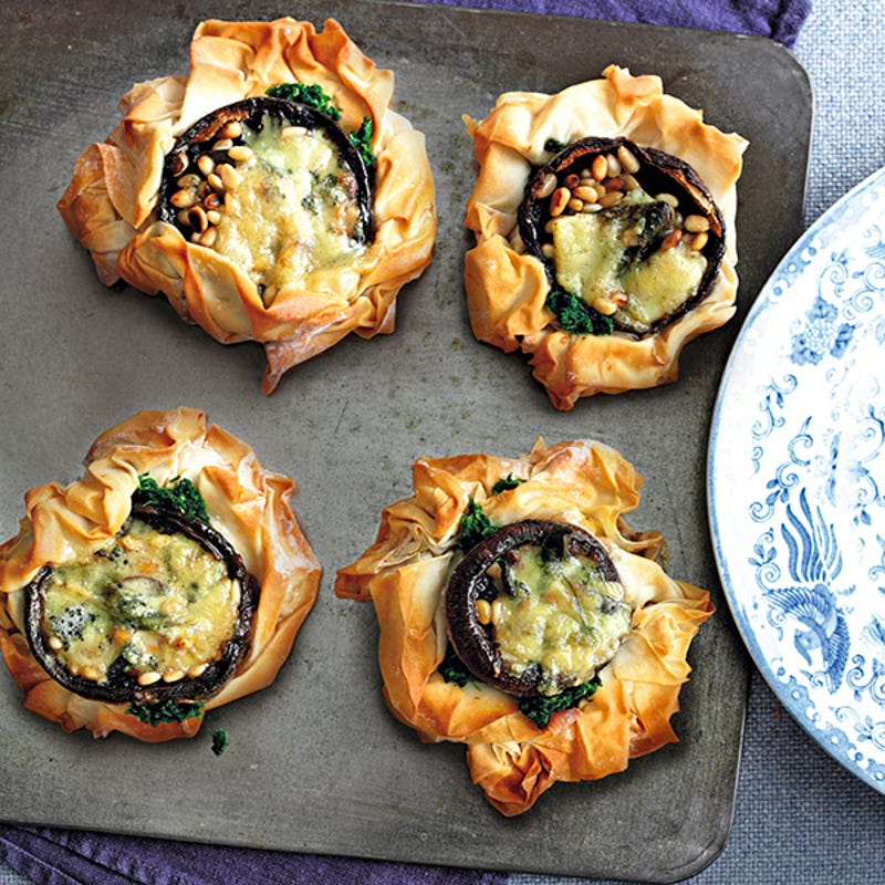 Photo de/du Champignons farcis au bleu d’Auvergne par WW
