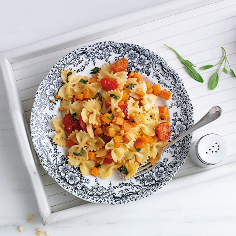 Photo de/du Pâtes à la courge butternut et à la sauge par WW