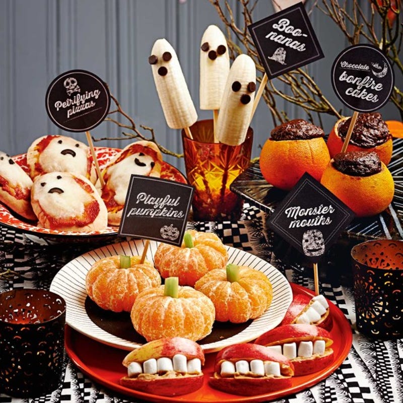 Photo de/du Mini-citrouilles rigolotes et bananes terrifiantes par WW