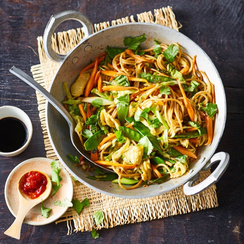 Egg fried noodles