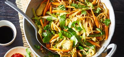 Egg fried noodles