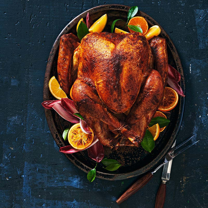 ViktVäktarna - Helstekt kalkon med rökt paprika och apelsin