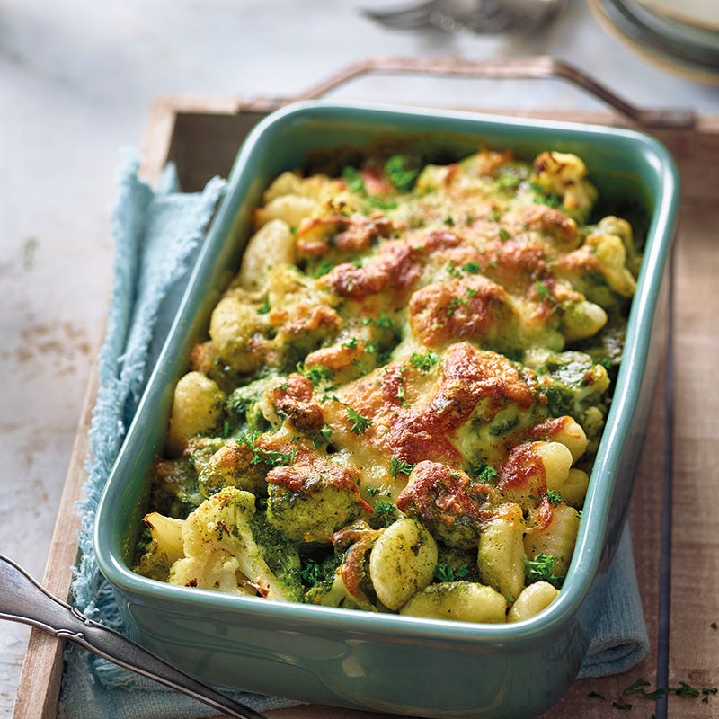 Foto van Gnocchi met spinaziesaus uit de oven door WW