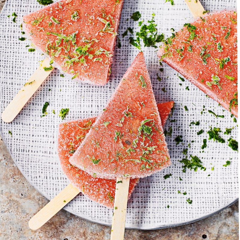 Photo de/du Bâtonnets glacés à la pastèque par WW