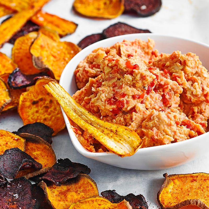 ViktVäktarna - Grillad paprikahummus