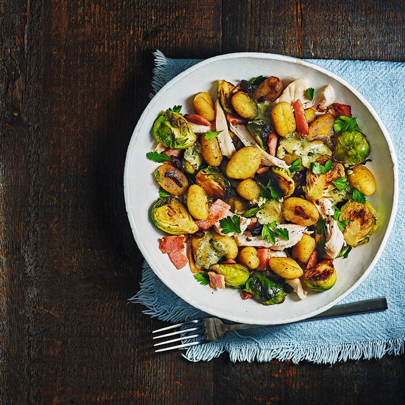 ViktVäktarna - Gnocchipytt med kalkon och brysselkål