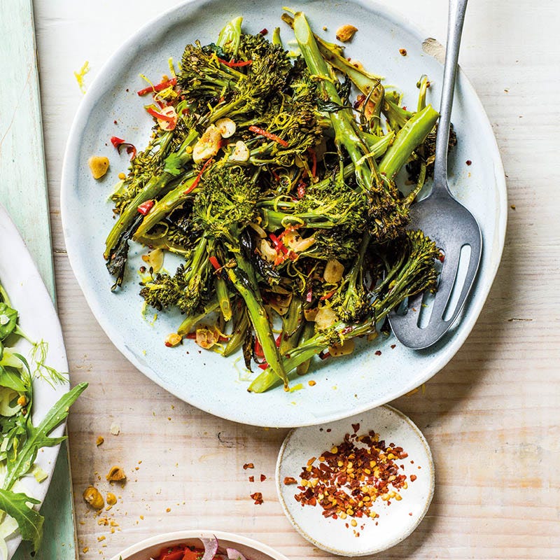 Knoblauch-Zitronen-Broccoli