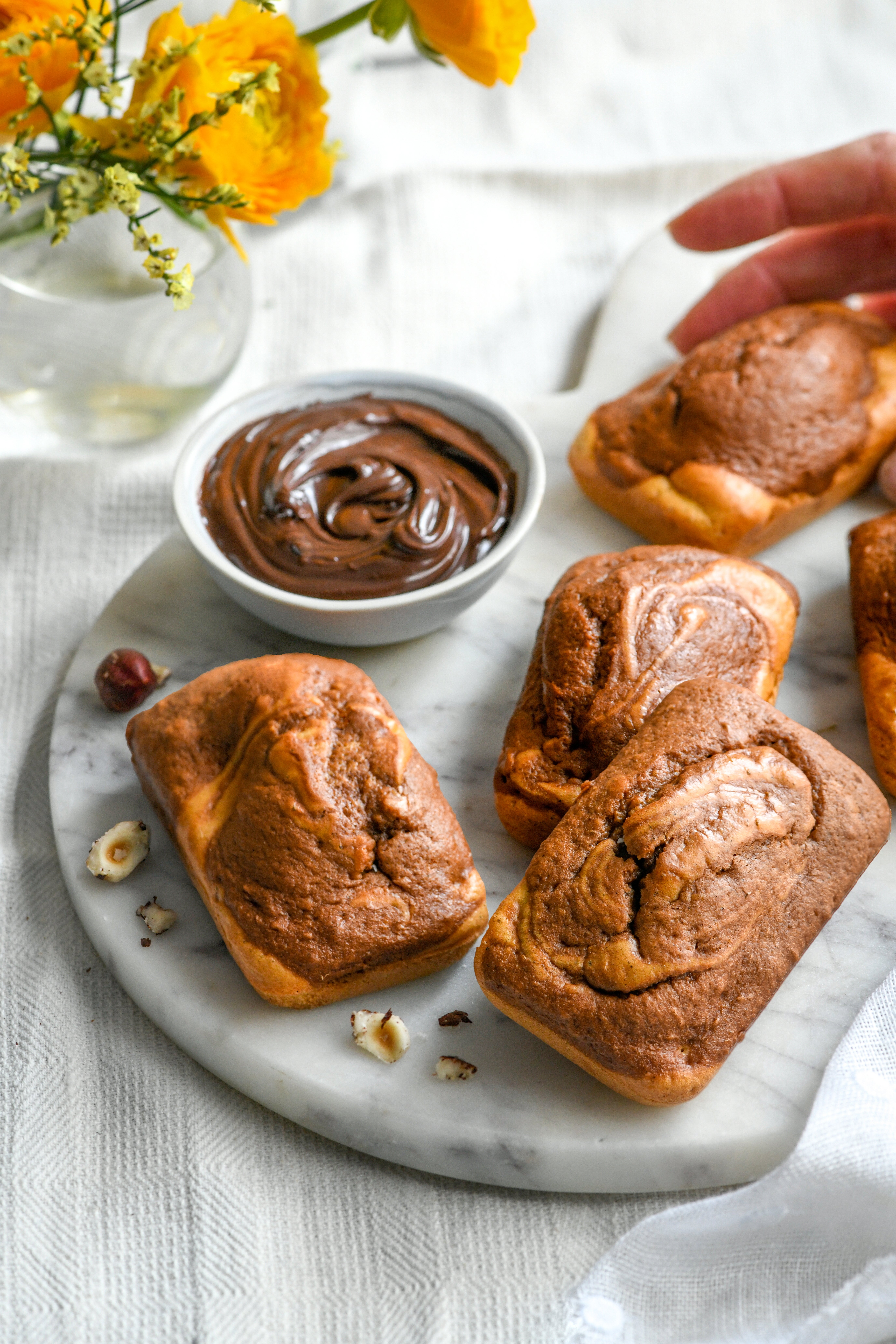 Gâteaux au Hazelnut Cocoa Spread WW