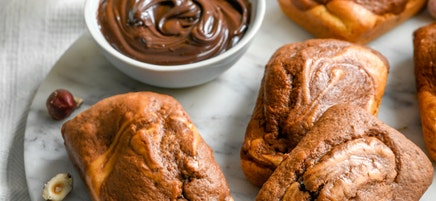 Gâteaux au Hazelnut Cocoa Spread WW