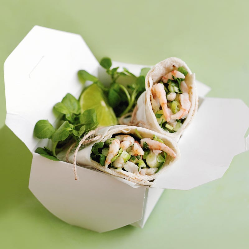 Photo de/du Wraps crevettes cresson par WW