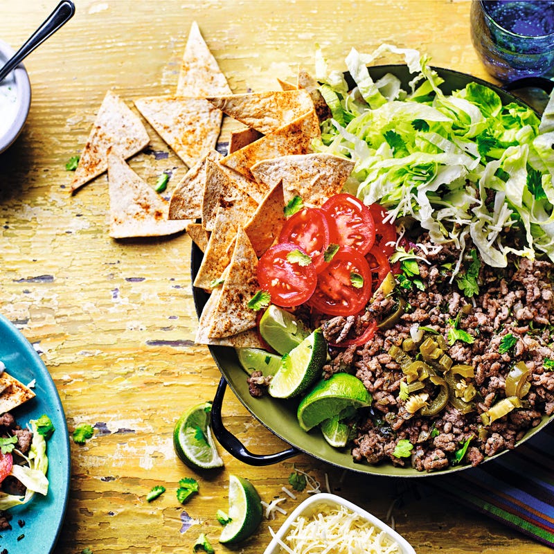 Photo de/du Nachos épicés au bœuf par WW