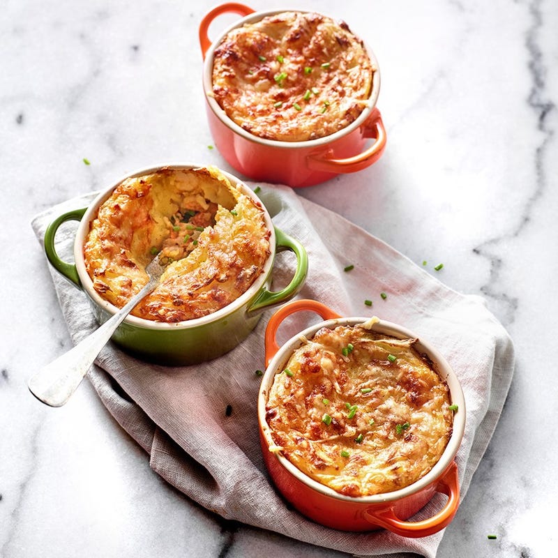 Mini cocottes de hachis parmentier