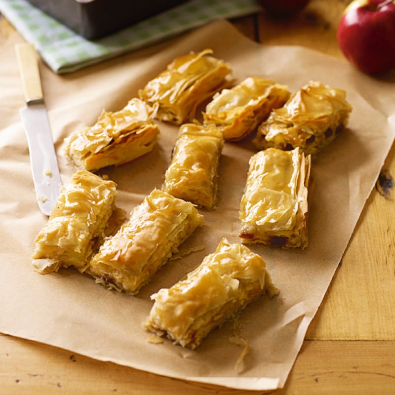 Photo de/du Baklavas pommes-cannelle par WW