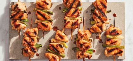 Four-Ingredient Chicken Yakitori