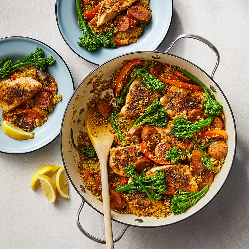 Quinoa paella