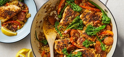 Quinoa paella