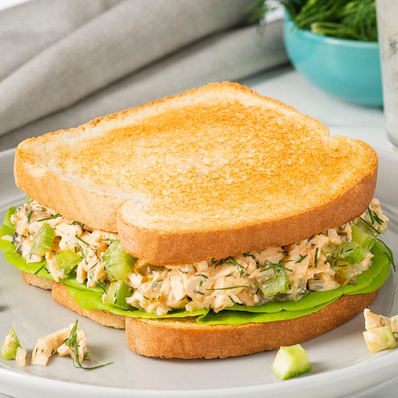 Photo of Spicy chicken salad sandwich by WW