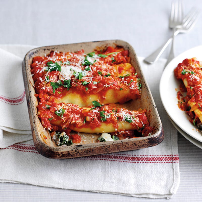 Photo de/du Cannellonis aux champignons, fromage de chèvre et chou par WW