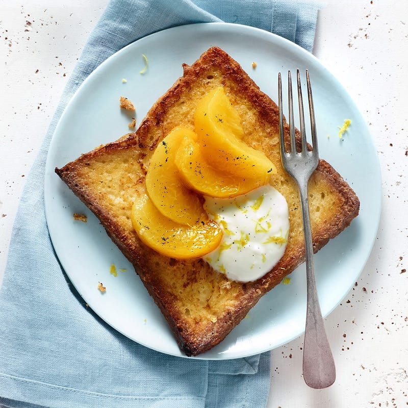 Pain perdu à la pêche