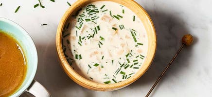 Sauce crémeuse au vin blanc