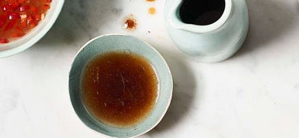 Sauce soja au gingembre