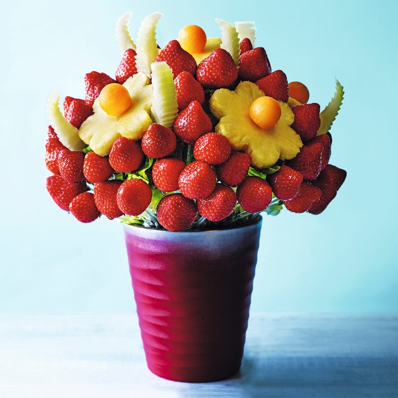 Photo de/du Bouquet de fraises, melon et ananas par WW