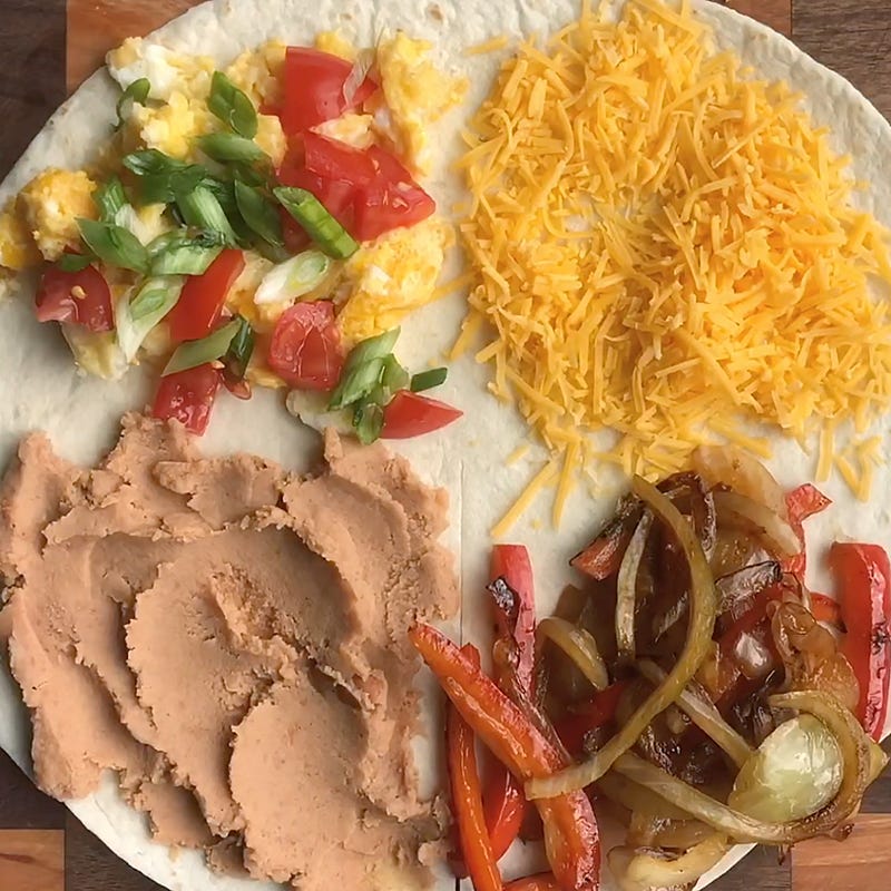 Photo of Breakfast burrito tortilla hack by WW